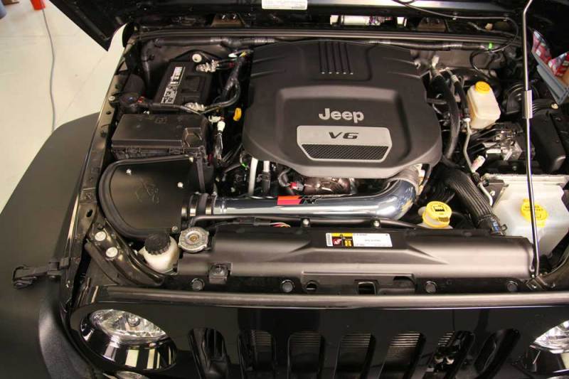 2012-2018 Wrangler V6-3.6L High Flow Performance Intake Kit (2012-2015 Carb Approved) - View 10 | Dirty Garage
