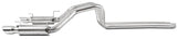 2005-2009 Superduty Shelby GT500 GT Dual Split Rear Race Version T409 4" Tips Exhaust System - View 2 | Dirty Garage