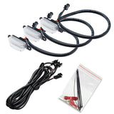 Universal Pre-Runner Style LED Grill Light Kit Amber w/ Clear Lens | Dirty Garage