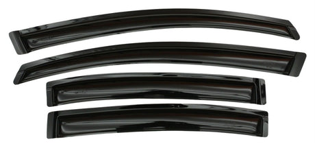 2012-2015 Civic Ventvisor Outside Mount Window Deflectors Smoke 4-Piece - View 2 | Dirty Garage