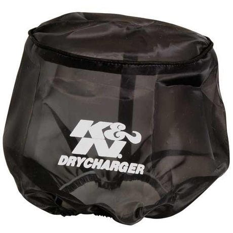 Universal Drycharger Round Tapered Black Filter Wrap | Dirty Garage
