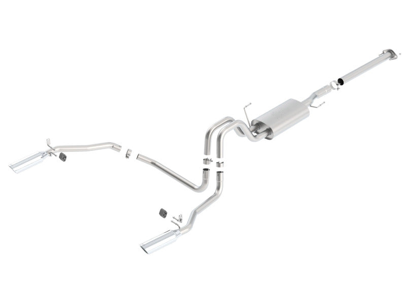Borla 11-14 Ford F-150 5.0L AT 2/4WD Aggressive ATAK SS Catback Exhaust - View 3 | Dirty Garage