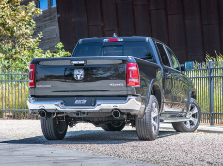 Borla 2019 RAM 1500 5.7L V8 AT 2+4WD 4DR CC SB (5ft7in Box) 144.6in WB 3in Optional Front Muffler - View 2 | Dirty Garage