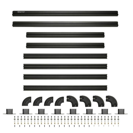 Westin EXP Roof Rack for Full Size EXP Truck Cap (RACK ONLY - NO CAP) 50x58in. - Tex. Blk - View 6 | Dirty Garage