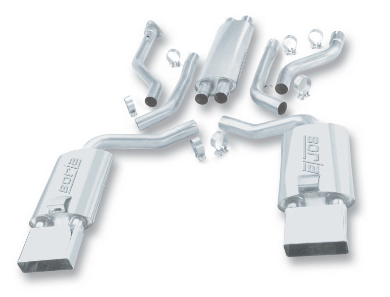 Borla 92-96 Chevrolet Corvette Hatchback/Conv 5.7L 8cyl 4/6 Spd Touring SS Catback Exhaust - View 4 | Dirty Garage
