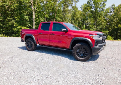 2023 GM Colorado Canyon Ventvisor Outside Mount Window Deflectors 4-Piece Smoke - View 8 | Dirty Garage