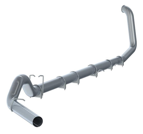 1999-2016 Superduty 7.3L 5" Turbo Back Single Side Exit No Muffler T409 - View 3 | Dirty Garage