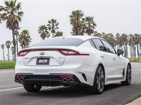 Borla 2018 Kia Stinger 3.3L V6 Turbo 2.25in Pipe Dia Dual Split Rear Exit S-Type Cat-Back Exhaust - View 3 | Dirty Garage