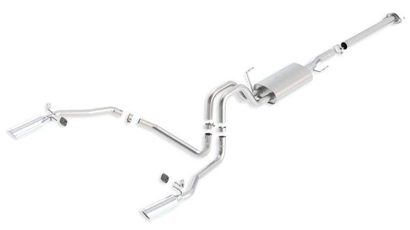Borla 11-14 Ford F-150 5.0L AT 2/4WD Aggressive ATAK SS Catback Exhaust - View 4 | Dirty Garage