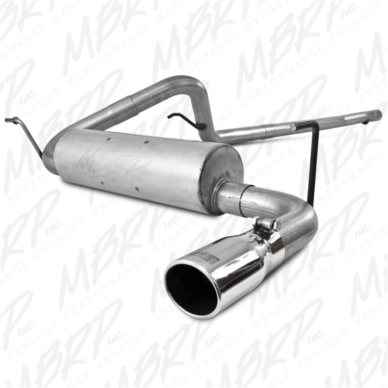 2007-2009 Wrangler 3.8L Cat Back Single - View 3 | Dirty Garage