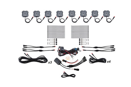 Universal Stage Series RGB+W LED Rock Light Kit | Dirty Garage