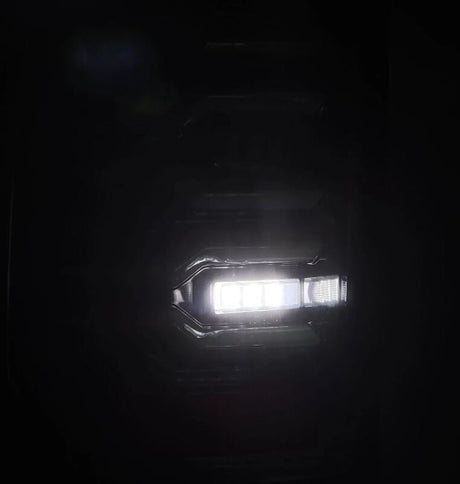 2007-2013 GM 1500 Luxx-Series LED Tail Lights Alpha-Black - View 7 | Dirty Garage