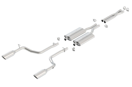 Borla 05-10+ Charger / Magnum / 300C R/T 5.7L Aggressive Catback Exhaust - View 2 | Dirty Garage