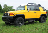 2006-2017 FJ Cruiser 4-Door 2" Black Wheel to Wheel Nerf Step - View 4 | Dirty Garage