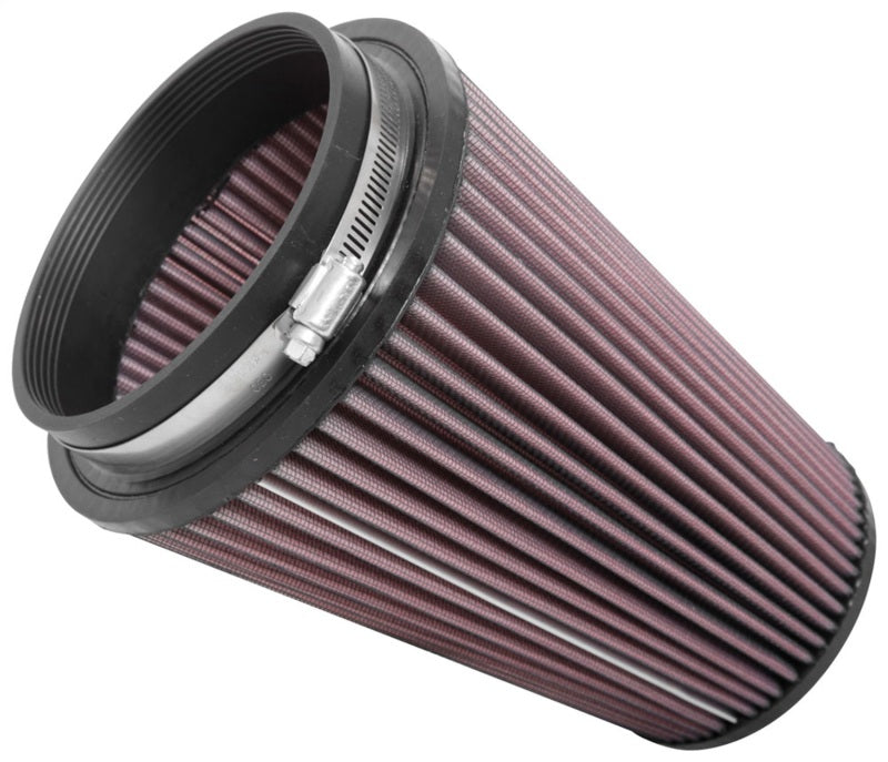 Universal Clamp-On Air Filter 5in FLG/6-1/2in B/4-3/8in T/8-3/4in H - View 19 | Dirty Garage