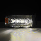 2002-2005 Ram HD Nova-Series LED Projector Chrome Headlights Active Light Sequential Signal - View 5 | Dirty Garage