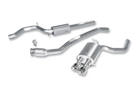 Borla 09-15 Audi A4 Quattro Base SS Catback Exhaust - View 3 | Dirty Garage