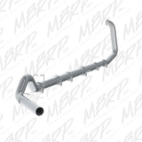 1999-2016 Superduty 7.3L 5" Turbo Back Single Side Exit No Muffler T409 - View 4 | Dirty Garage