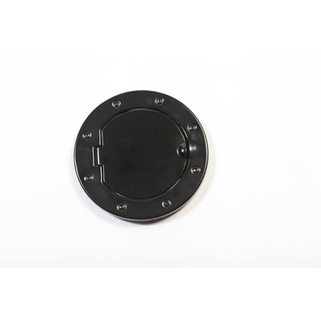 Rugged Ridge 07-18 Jeep Wrangler JK Black Non-Locking Gas Cap Door - View 2 | Dirty Garage