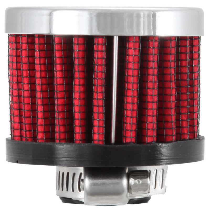 Universal Clamp On Rubber Base Crankcase Vent Filter 0.5in Flange ID 2in OD 1.5in Height - View 16 | Dirty Garage