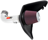 Universal 10 Camaro 6.2L V8 Polished Typhoon Short Ram Intake - View 6 | Dirty Garage