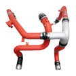 2021-2023 Bronco 2.7L EcoBoost SES Intercooler Pipes Wrinkle Red | Dirty Garage