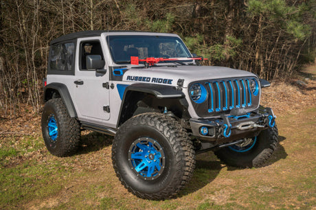Rugged Ridge Max Terrain Fender Flare Set F & R 18-22 Jeep Wrangler JL - View 9 | Dirty Garage