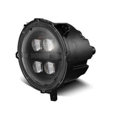 2018-2024 Wrangler Gladiator Nova-Series LED Projector Alpha-Black Headlights Active Light Sequential Signal - View 8 | Dirty Garage