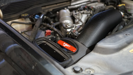 2017-2019 GM HD Evolution Cold Air Intake Oiled Filter - View 8 | Dirty Garage
