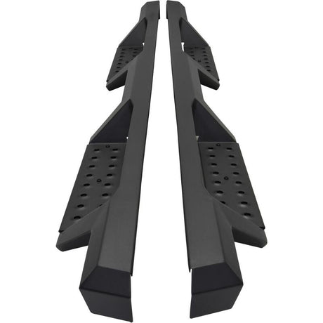 2009-2026 Ram 1500/HD Crew Cab HDX Black Drop Nerf Step Bars - View 5 | Dirty Garage