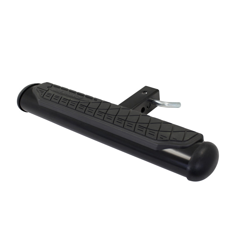 Go Rhino 4in Oval Hitch Step - Black - View 20 | Dirty Garage
