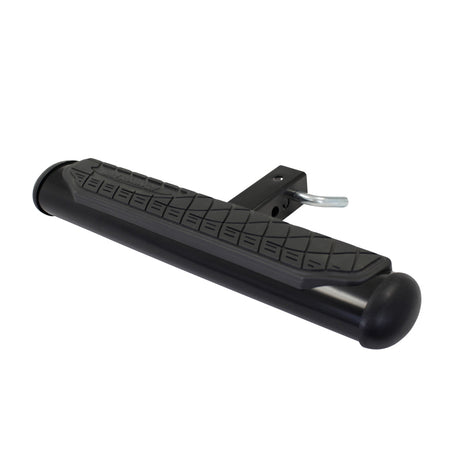 Go Rhino 4in Oval Hitch Step - Black - View 20 | Dirty Garage