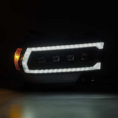 2019-2024 Ram HD Nova-Series LED Projector Alpha-Black Headlights Active Light Sequential Signal DRL - View 7 | Dirty Garage