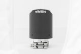 Universal Carbon Fiber Tip 4" OD 2.5" Inlet 6.5" L - View 4 | Dirty Garage