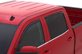 2015-2018 GM HD Crew Cab Ventvisor Front and Rear Window Deflectors Smoke 4-Piece - View 5 | Dirty Garage