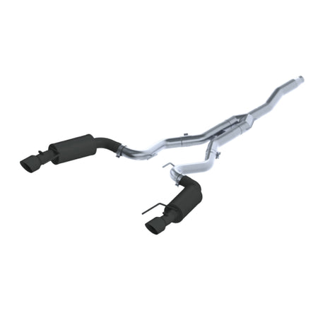 2015-2018 Mustang EcoBoost 2.3L 3" Cat Back Dual Split Rear Exit Street Version | Dirty Garage