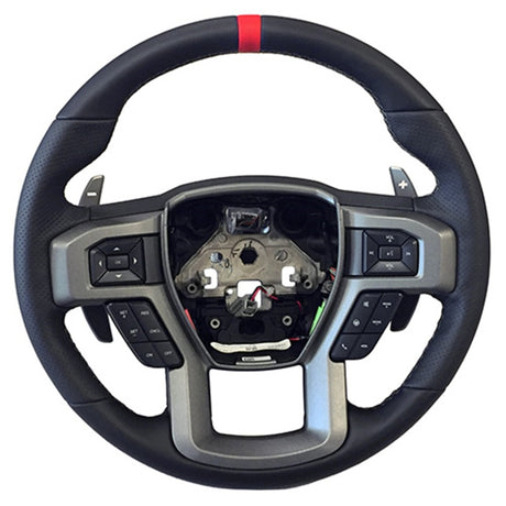 2015-2018 F-150 Raptor Performance Steering Wheel Kit - Red Sightline | Dirty Garage