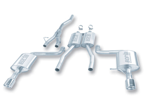 Borla Cat Back system for 02-08 Audi A4 Quattro 2.0L 4cyl - View 5 | Dirty Garage