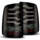 2009-2018 Ram 1500 Pro-Series LED Tail Lights Jet Black - View 7 | Dirty Garage