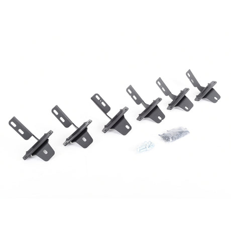Go Rhino 2021+ Ford Bronco Brackets for RB Running Boards Textured Black - View 2 | Dirty Garage