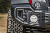 Rugged Ridge Spartacus Front Bumper Black 07-18 Jeep Wrangler - View 8 | Dirty Garage