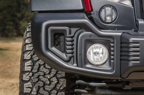 Rugged Ridge Spartacus Front Bumper Black 07-18 Jeep Wrangler - View 8 | Dirty Garage