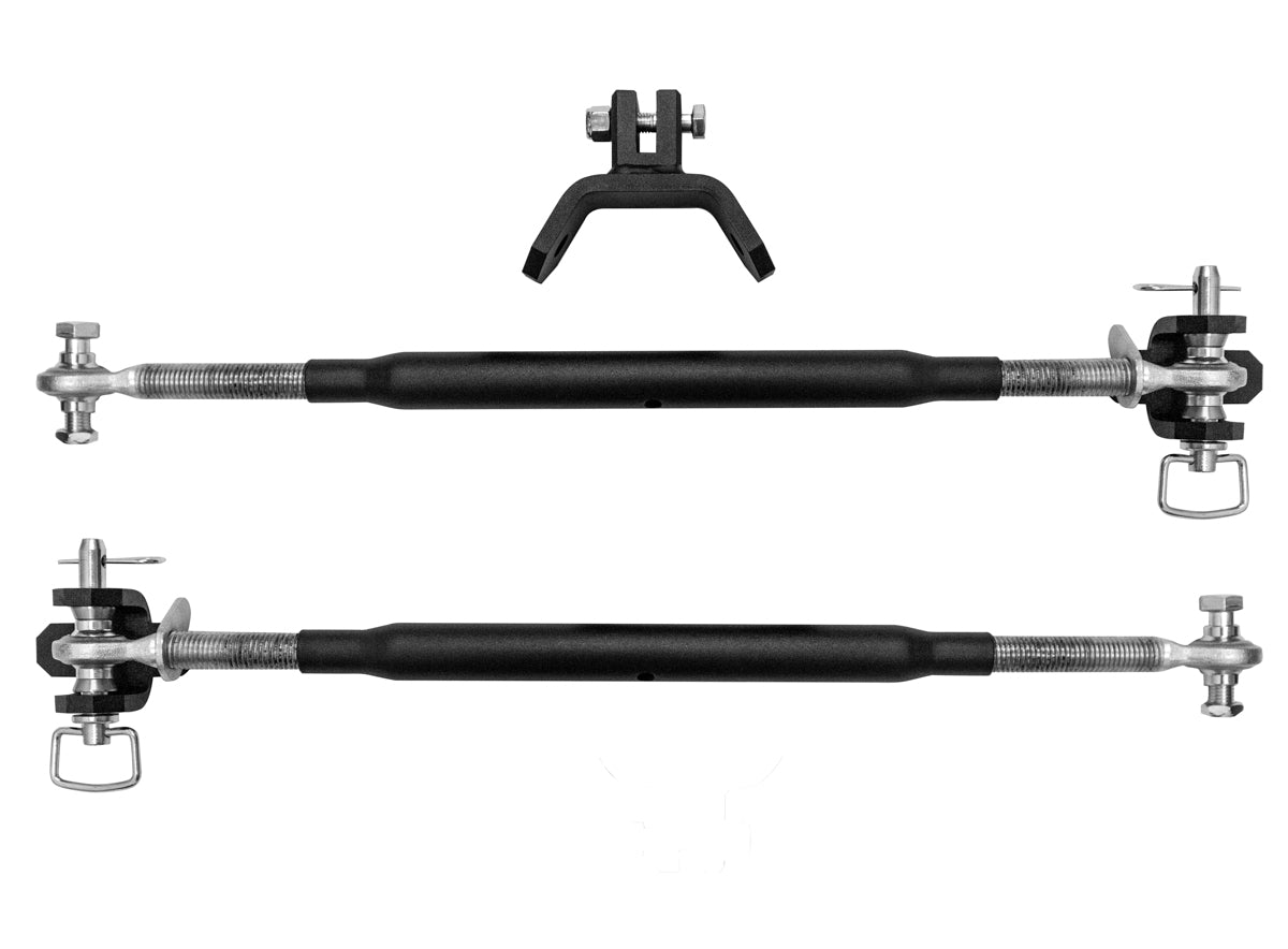 Universal Frame-Mounted Hitch Channel Shackles | Dirty Garage
