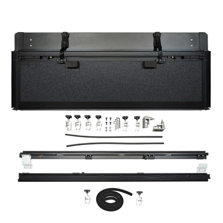 Westin 19-25 RAM 1500 (excl classic)(Excl. RamBox) 5ft. 7in. Bed Hard Tri-Fold Tonneau Cover - Black - View 18 | Dirty Garage