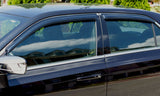 2019-2022 Mazda 3 Hatchback Ventvisor Outside Mount Window Deflectors Smoke 4-Piece - View 5 | Dirty Garage