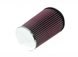 Universal Chrome Filter 4 inch FLG/5 3/8 inch Bottom/4 1/2 inch Top/8 inch Height - View 2 | Dirty Garage
