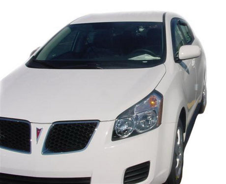 2009-2010 Vibe Ventvisor Outside Mount Window Deflectors Smoke 4-Piece - View 4 | Dirty Garage