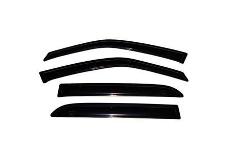 2000-2006 Cadillac Deville Ventvisor Outside Mount Window Deflectors Smoke 4-Piece - View 4 | Dirty Garage
