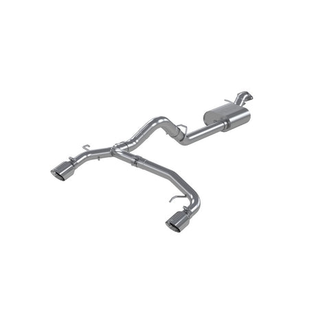 2021-2022 Bronco 3" Catback Dual Split Rear Exit Aluminized Steel | Dirty Garage