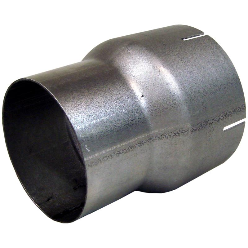 Universal 4" ID to 5" ID Adapter Aluminized - View 3 | Dirty Garage